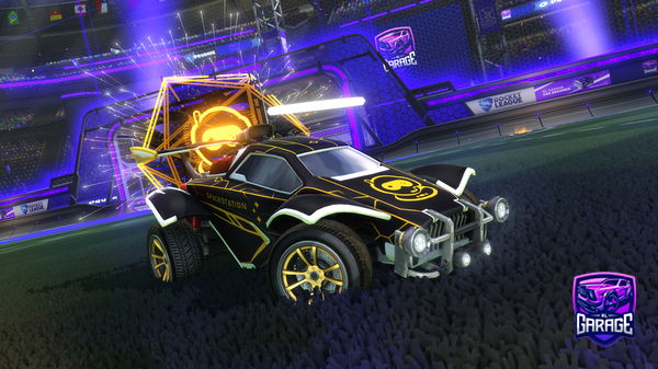 A Rocket League car design from JacksonStOres