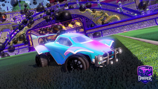 A Rocket League car design from BL4CK_N01R_RS