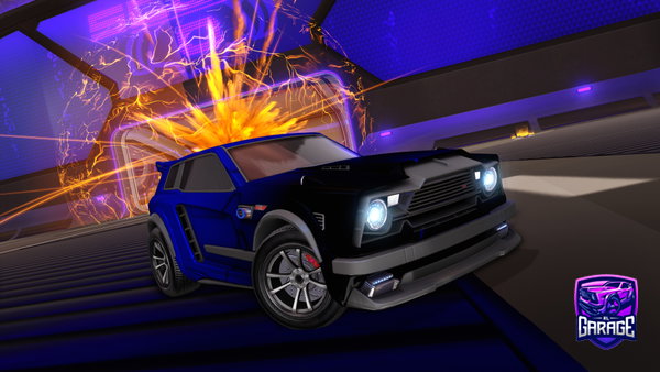 A Rocket League car design from Jasperg2907