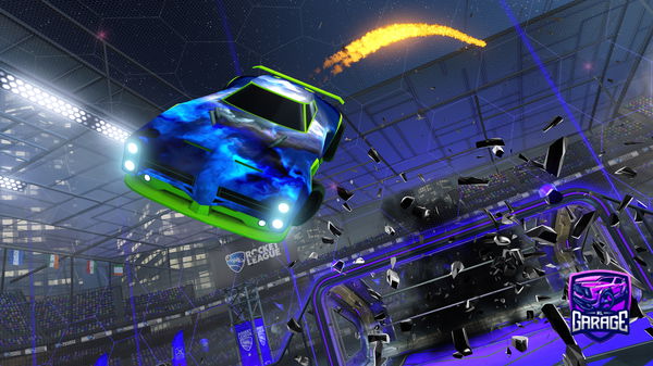 A Rocket League car design from XxHamzagamerxX95