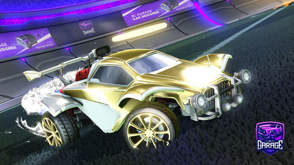 A Rocket League car design from MemeAct