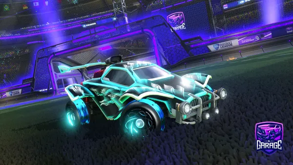 A Rocket League car design from Lunarblade01