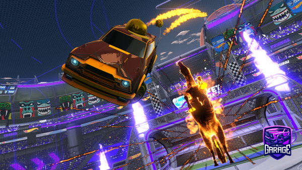 A Rocket League car design from Xaviqxaviq