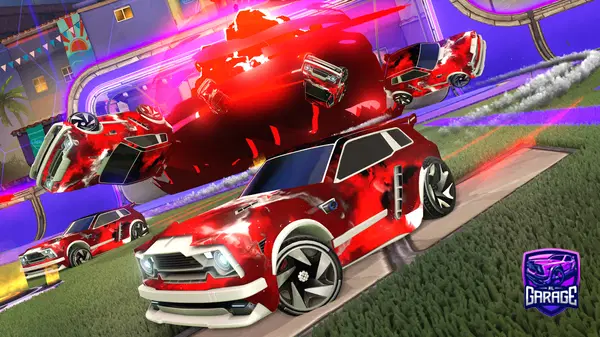 A Rocket League car design from AmaniOfValor