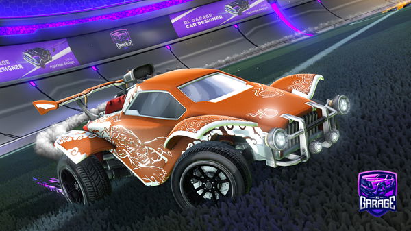 A Rocket League car design from XxRL_OzxX