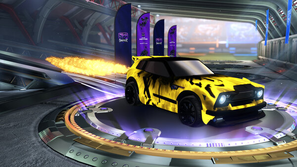 A Rocket League car design from Zep973