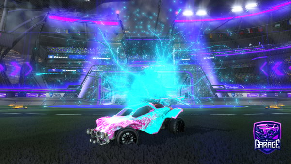 A Rocket League car design from Zxlyz9410