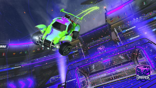 A Rocket League car design from hiimjak