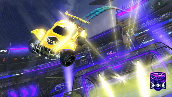 A Rocket League car design from Shadowflash