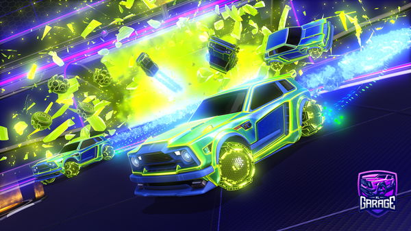 A Rocket League car design from MarkerRL