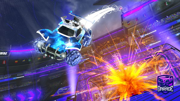 A Rocket League car design from iQuzii