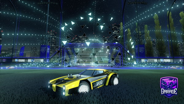 A Rocket League car design from CDS_Fury