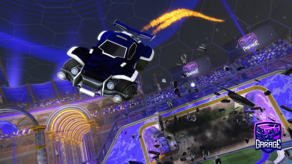A Rocket League car design from Dirtywonton01
