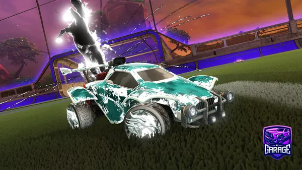 A Rocket League car design from Jxc-xbqt