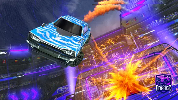 A Rocket League car design from ChaosVikingr