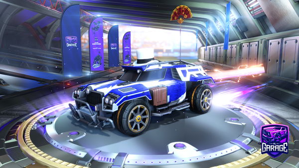 A Rocket League car design from Lehhboss