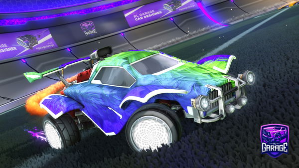 A Rocket League car design from Carliss13