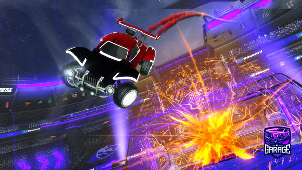 A Rocket League car design from Jckz8