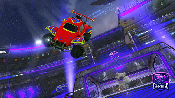 A Rocket League car design from kliests