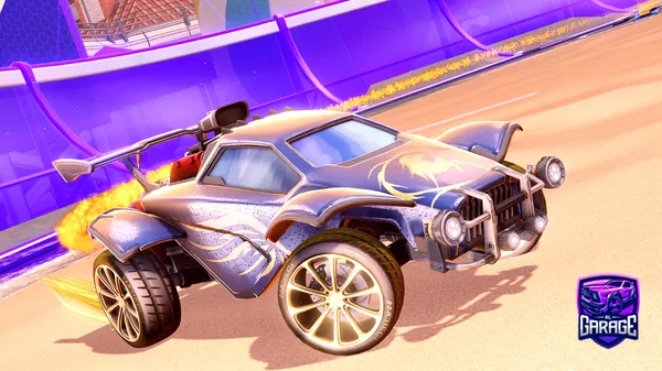A Rocket League car design from sp4rkzz