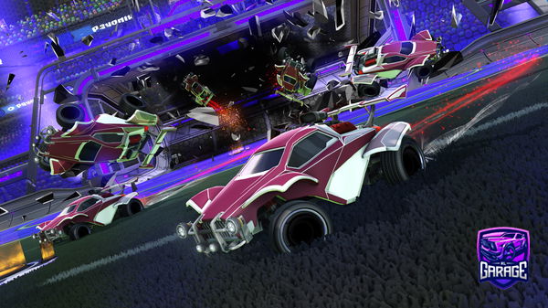 A Rocket League car design from TTv_5GX