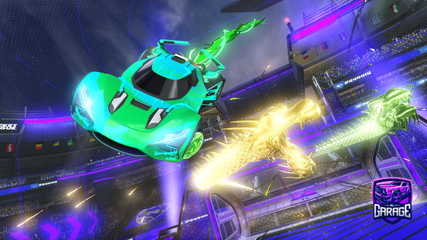 A Rocket League car design from Enzo_mito