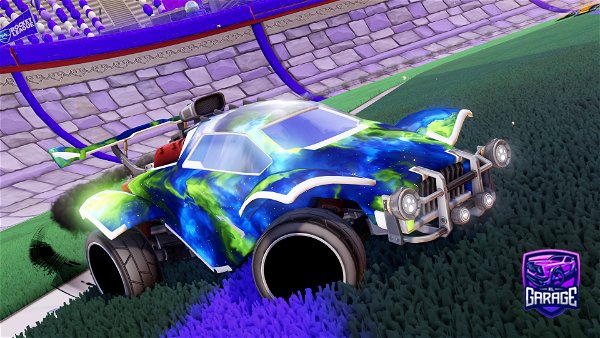 A Rocket League car design from Nothing-to-somthing