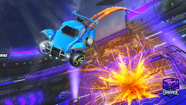 A Rocket League car design from km98dh