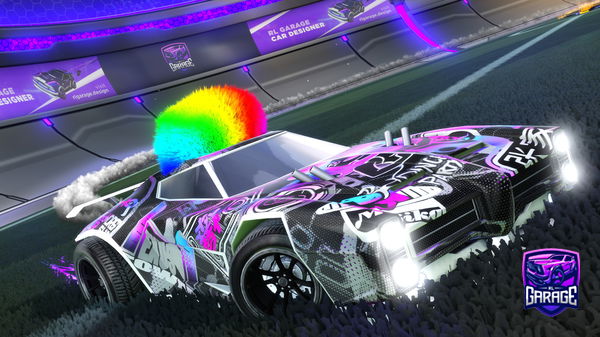 A Rocket League car design from NORWEGIANCOOKIE