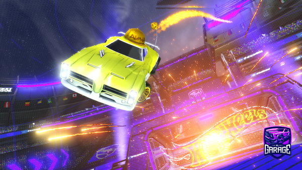 A Rocket League car design from GamerLeonhard