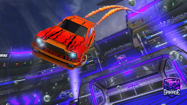 A Rocket League car design from VividxZ420