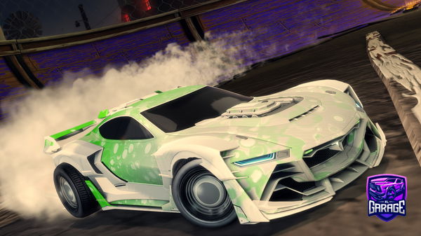 A Rocket League car design from Mysto07_