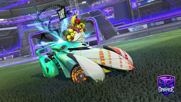 A Rocket League car design from SupportBot