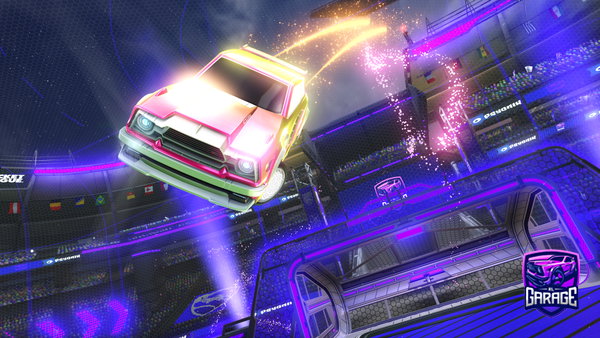 A Rocket League car design from Untunable