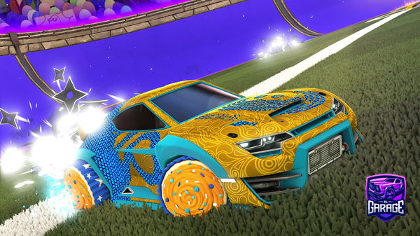 A Rocket League car design from JULA11