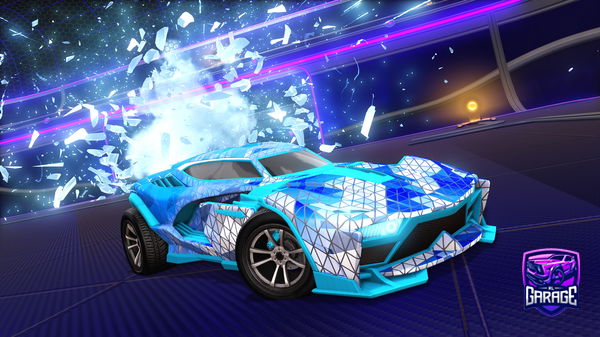 A Rocket League car design from legend3521487