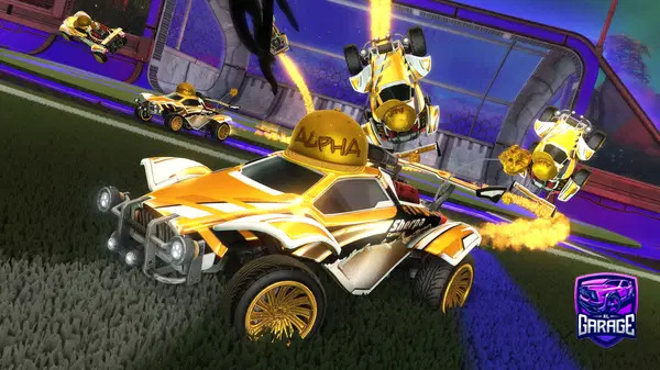 A Rocket League car design from W00d13S154321