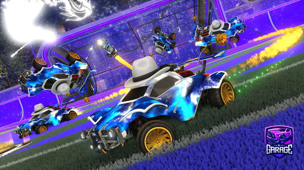 A Rocket League car design from Handheldcat