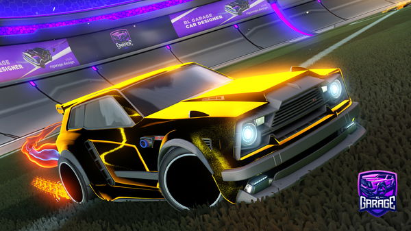 A Rocket League car design from Indiewowow9wowpw