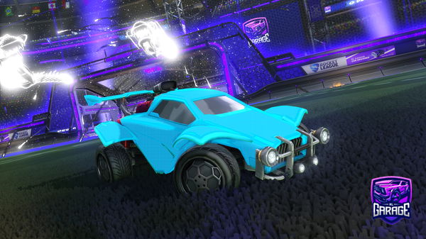 A Rocket League car design from Cozyeeu