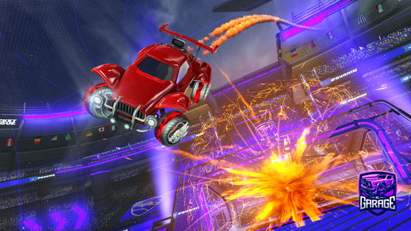 A Rocket League car design from yzorf