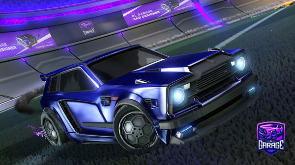 A Rocket League car design from br3cci144