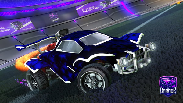 A Rocket League car design from HADES31