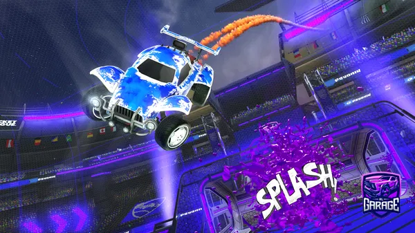 A Rocket League car design from Antsila