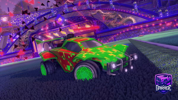 A Rocket League car design from PlatySnakeYT11