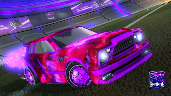 A Rocket League car design from 1L_P0LL0