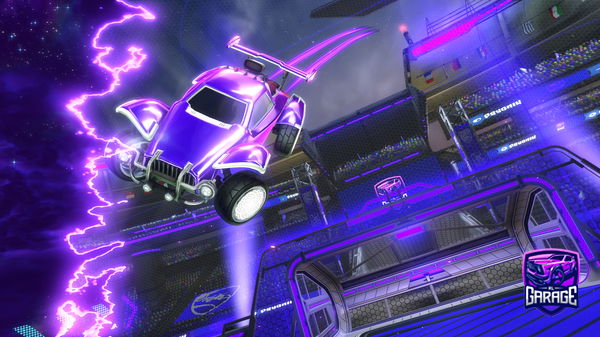 A Rocket League car design from ITZkhalZY