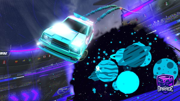 A Rocket League car design from IllusionFTW