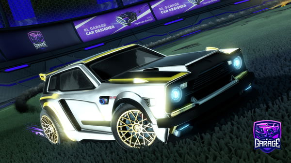 A Rocket League car design from nights