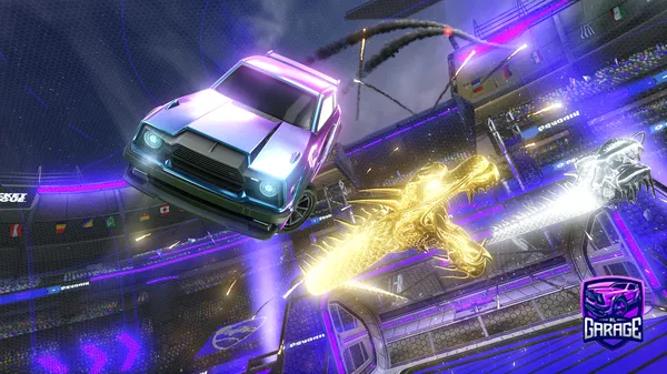 A Rocket League car design from NORVEGIAOST4